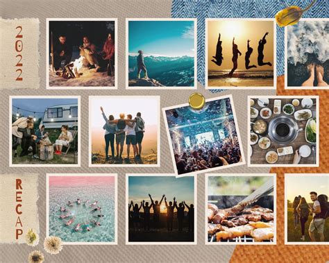Free and customizable photo collage templates .